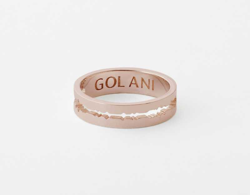 Shop all custom Golani sound wave rings